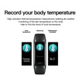 thumbnail image 3 of yeacher C60 Moniteur d'Activité Intelligent avec Écran AMOLED de 1,1 Pouces, Résolution 126*294, Surveillance de la Fréquence Cardiaque/de la Pression Artérielle/de l'Oxygène Sanguin/de la Température, 25 Modes Sportifs, Rouge, 3 of 6