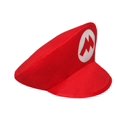 thumbnail image 1 of Sombrero de personaje de dibujos animados, sombrero de cosplay, sombrero de cosplay de Halloween, sombrero rojo, sombrero verde, 1 of 6