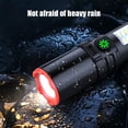 thumbnail image 6 of Hvmvliv Bright Flashlight Multi-Functional Bright Flashlight Rechargeable Portable Long Life Burst Bright Flashlight Bright Super Bright Outdoor Long Life Black, 6 of 6