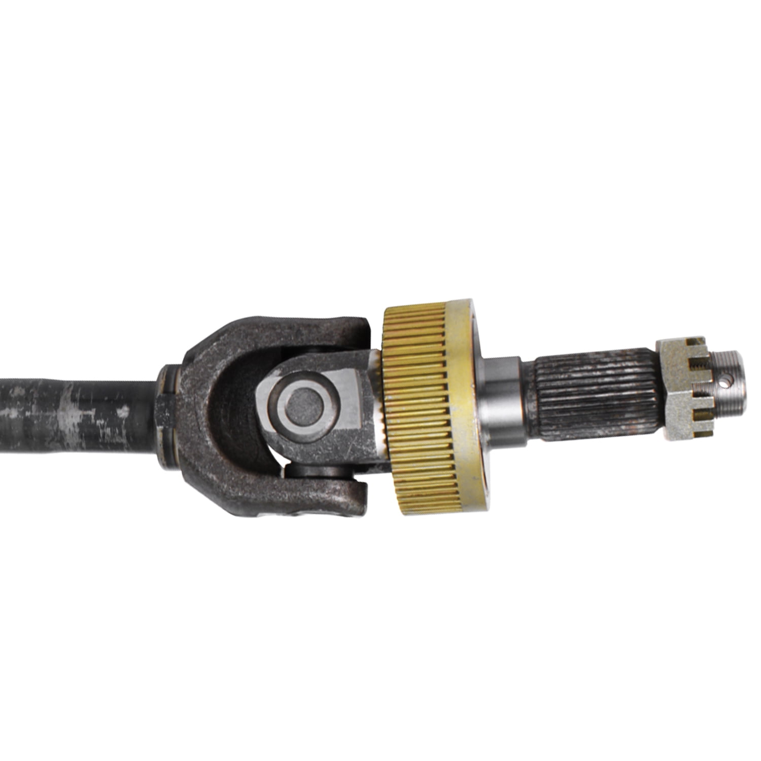 Detroit Axle - Front Driver Side U-Joint Axle Assembly Replacement for Dodge Ram 1500 2500