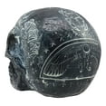 thumbnail image 4 of Ebros Black Egyptian Gods Paranormal Voodoo Scarab Beetle Skull Statue 8.5"L, 4 of 5