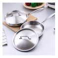 thumbnail image 3 of 304/403 Stainless Steel Tri-Ply Flat Frying Pan, No, 3 of 8