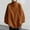 Brown, variant on Zynviq Soft Sweater for Men Plus Size Pullover Solid Thicken Turtleneck Long Sleeve Sweaters Shirts for Men,L