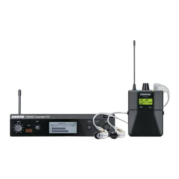 Sistema inalámbrico de monitoreo personal intraural Shure PSM300