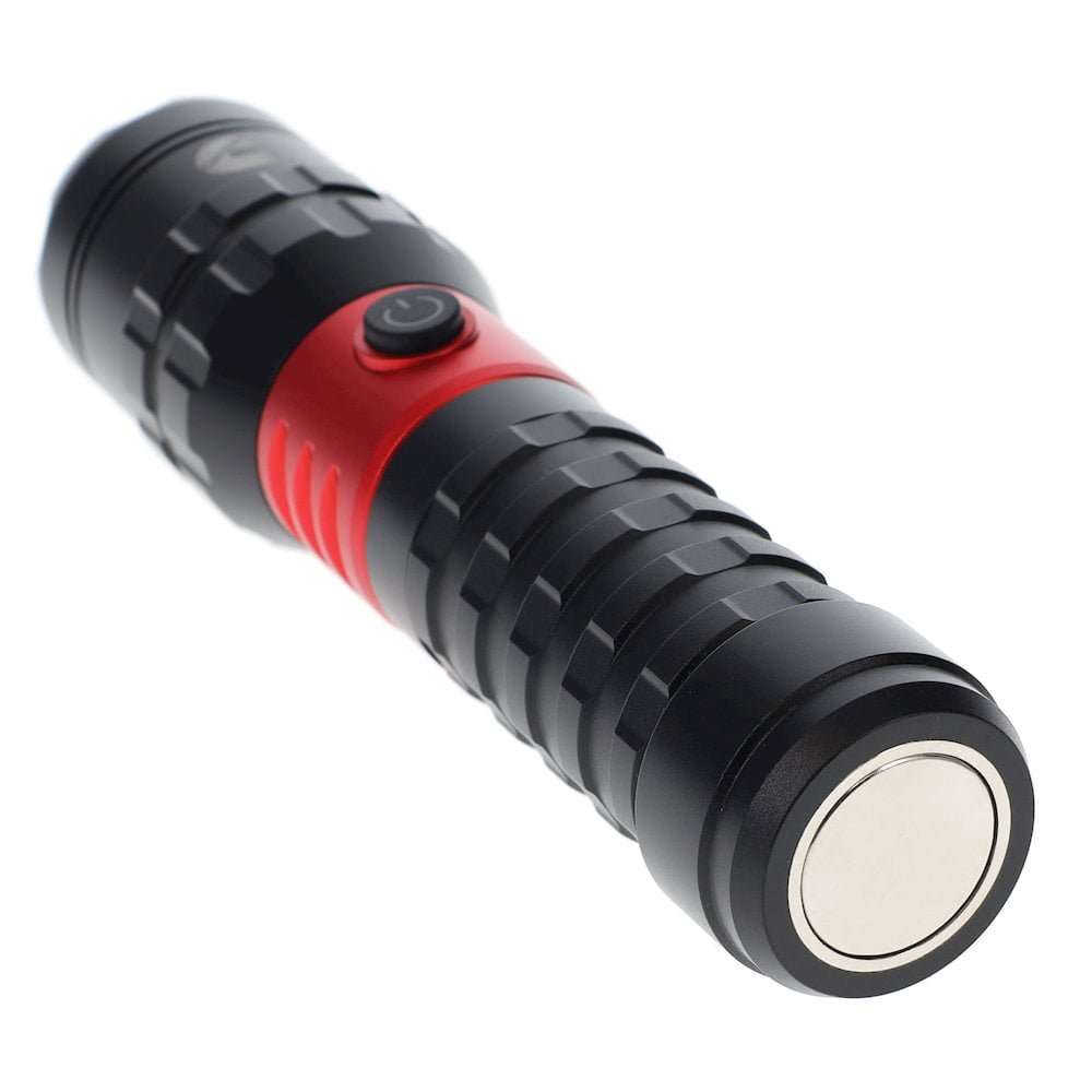 Cummins CMN35360 Pro Series Piston Extendable Rechargeable Flashlight 2000 Lumen LED Multiple Light Modes Plus Power Bank