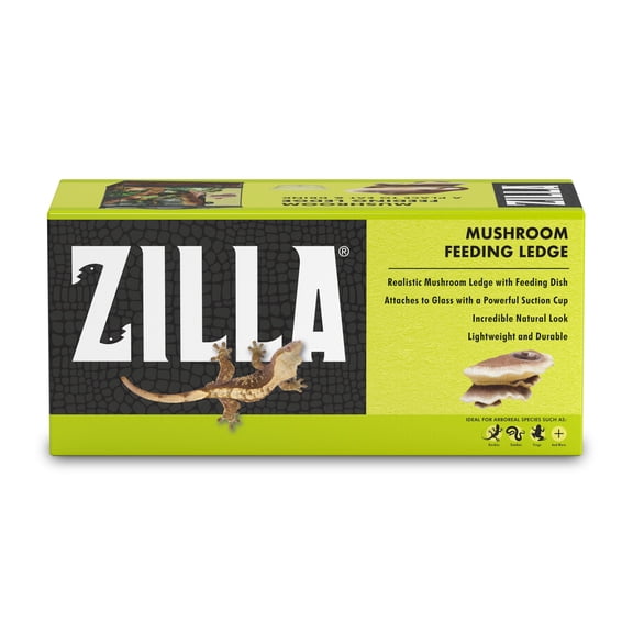 Zilla Vertical Décor Mushroom Feeding Ledge 1 Count