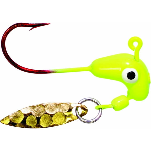 Blakemore Road Runner Willow Blade, 1/8 Oz, Chartreuse - C-163-012