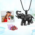 thumbnail image 3 of Elephant Urn Necklace Ash Elephant Never Forget Cremation Necklace for Ashes Memorial Ashes Necklace Urn Necklaces for Human Ashes Memorial Pendant Locket Urn Necklace, 3 of 8