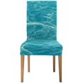 thumbnail image 1 of Funda protectora para silla ABPHQTO azul marino tropical Juego de 1, 1 of 4