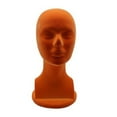 thumbnail image 2 of Vnanda Styrofoam Wig Head Tall Female Foam Mannequin Wig Stand and Holder for Style, Model for Display Hair, Hairpieces and Hats, 2 of 7