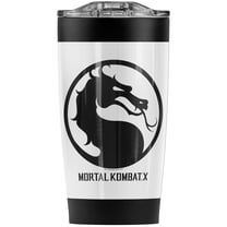 Mortal Kombat X/Seal Stainless Steel Tumbler 20 oz Coffee Travel Mug/Cup, Vacuum Insulated & Double Wall with Leakproof Sliding Lid | Great for Hot Drinks and Cold Beverages