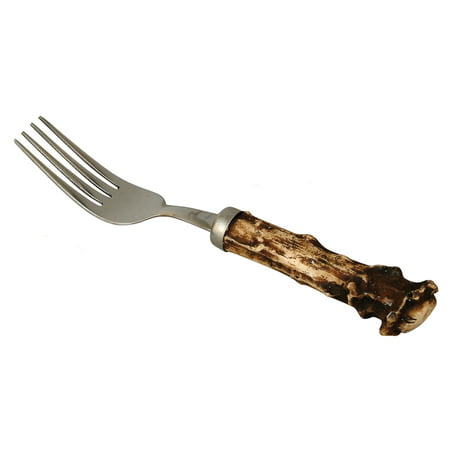 Faux Antler Crown Rustic Fork - Cabin  Kitchen Tableware