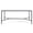 Black/White, variant on SAFAVIEH Couture Jessa Contemporary Metal Coffee Table, Silver