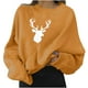 thumbnail image 2 of Pntutb Navidad moda mujer Casual manga larga impreso señoras sudaderas tops Pntutb Pntutb-4314, 2 of 3