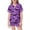 p-417Purple31016, variant on CAIVO Girls Halloween Pajama Sets Cute Bat Print Sleepwear Comfort Kids Nightwear Short Sleeve Lapel Button Down Shirts Tops With Shorts 2 Piece For And Little Girls Pjs