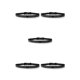 thumbnail image 3 of Guardurnaity Riñonera deportiva informal Unisex para adultos, riñonera pequeña, para ciclismo, entrenamiento, dinero, teléfono, botella, Negro 5Conjunto, 3 of 6