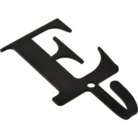 

Inch Letter E Wall Hook Small