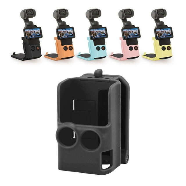 Camera Magnetic Bracket Desktop Holder,Magnetic Mount Stand Fit for 3, 6 Powerful Magnets, Adjustable Angle, Silicone Soft Pad for Car, Cycling