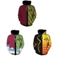 thumbnail image 4 of Anime Demon Slayer Kimetsu No Yaiba 3D Sudadera con capucha sudaderas Demon Slayer Agatsuma Zenitsu Tomioka Giyuu Cosplay hombres abrigo traje, 4 of 5