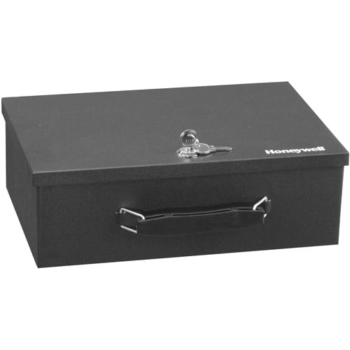 Fire Safe Security File Document Storage Box Fireproof Durable Privacy Key Lock 