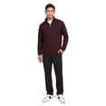 thumbnail image 3 of Chaps Men's & Big Men's Camden Quarter Zip Knit Sweater, Sizes S-2XL, 3 of 8