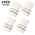 thumbnail image 2 of Paquete de 4 toallas de mano para baño, juego de toallas de mano, toallas de mano ultrasuaves y altamente absorbentes, 2 of 5