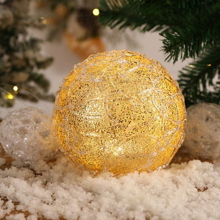 

HAXMNOU Christmas Decoration Pendant Ball Swinging Lighting Creative Gifts Festival Supplies Shopping Mall Window Festival Scene Decoration