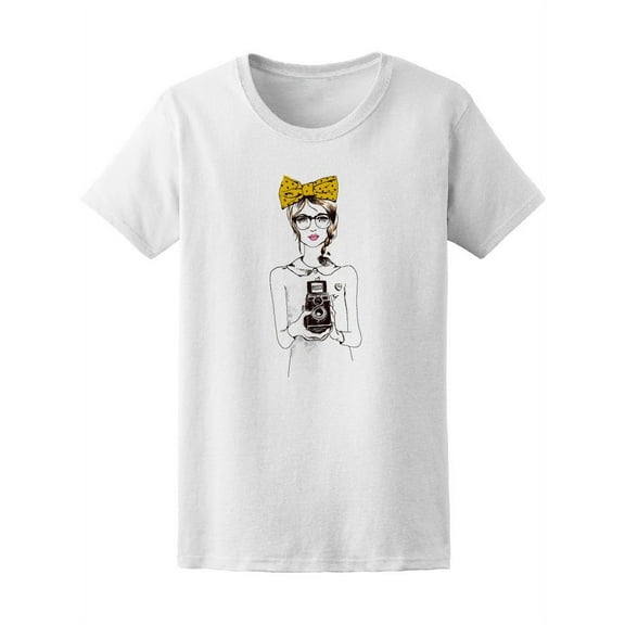 Fashion Photography Girl Ribbon Women's Tee - Image by Shutterstock