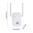 thumbnail image 3 of Extensor de rango de señal WiFi 300Mbps Repetidor de amplificador de señal Wifi 2.4G, 3 of 9