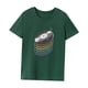 thumbnail image 3 of Camiseta de mujer Ropa de verano Camisetas clásicas de verano para mujer para oficina Trabajo Playa Verde, 3 of 7