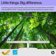 HP All-in-One Desktop PC Computer - 23.8 FHD Display, AMD Athlon Silver 7120U, 8GB RAM, 512GB SSD, Windows 11 Pro, AMD Radeon Graphics