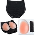 thumbnail image 2 of Fullness Padded Panties Enhancer Briefs Silicone Buttocks Padded Panty Women Butt Lifter, 2 of 4