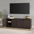 thumbnail image 2 of Mansfield Rectangular TV Stand for TV's up to 78" in Alder Brown, 2 of 9