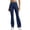 Blue, variant on Women's High Waist Yoga Pants, Slim Hip & Tummy Control Wide Leg Workout Pants, Stretchy and Breathable for Yoga, Pilates, and Everyday Casual Comfort Wear-Dark Gray