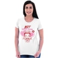 thumbnail image 5 of Biker Betty Boop Not Your Babe Women's T Shirt Ladies Tee Brisco Brands S, 5 of 6