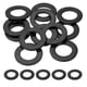 thumbnail image 1 of 12 Pcs Arandela Plana para Tornillos, Arandelas de Acero Inoxidable 20mm ID x 37mm OD x 3mm de Grosor para Pernos, Reparaciones de Fábricas, Cocinas, Tiendas, Negros, 1 of 6