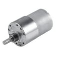 thumbnail image 4 of Youkk Powerful 37GB-3530 12V DC High Electric Gear Box Motor Replacement DIY Silver 1000RPM 1Set, 4 of 6
