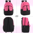 thumbnail image 6 of 24 Pack Multipocket Backpacks with Front Velcro Closure Pockets and Side Mesh Pockets in Bright Colors Pack, 6 of 7