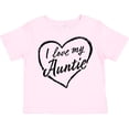 thumbnail image 3 of Inktastic I Love My Auntie in Black Chalk Heart Boys or Girls Toddler T-Shirt, 3 of 5