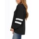 thumbnail image 3 of Worallymy Mujeres Casual Color Block Sudaderas con Capucha Tops Manga Larga Cordón Pullover Sudaderas con Bolsillo Worallymy JD735800317, 3 of 4