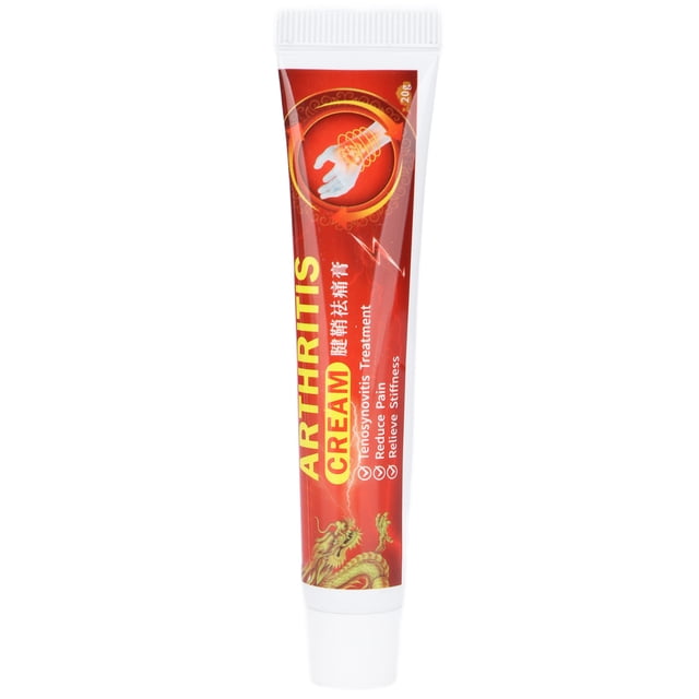 Sumifun Crema para aliviar el dolor muscular, ungüento calmante para dedo, muñeca y tobillo, 20g
