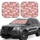 thumbnail image 1 of Balery Cartoon Chicken Parasol para parabrisas de coche de 2 piezas | Parasol plegable para parabrisas delantero de coche para la mayoría de sedanes-Large, 1 of 6