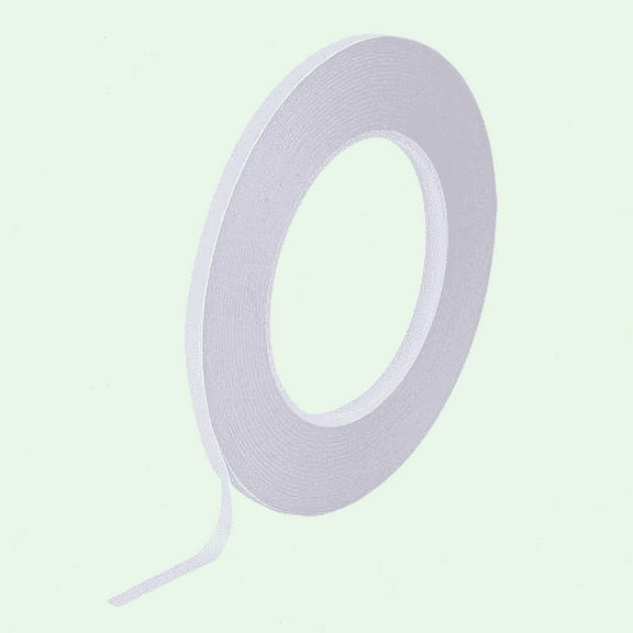 Leinuosen Double Sided Tape (1/4 Inch) - Multipurpose Adhesive Tape for Gifts, Photos, Documents, Wallpaper, Crafts, and More