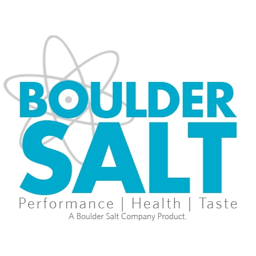BOULDER SALT Unflavored Low Sodium Salt for Cramps High Blood Pressure POTS Syndrome 20 oz