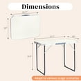 thumbnail image 4 of 70x50x60cm Aluminum Camping Folding Table, 4 of 18