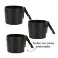 thumbnail image 2 of Diono XL Car Seat Cup Holders for Radian and Everett Car Seats, Pack of 3, Black, 2 of 3