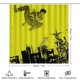 thumbnail image 2 of Lázaro-theme 4-Piece Shower Curtain Set with Rugs, Waterproof Bathroom Decor Set Includes Bath Mat, U-Shaped Rug, Toilet Lid Cover and Curtain with Hooks, 2 of 6