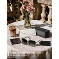 thumbnail image 6 of KALIYADI Women's Oversized Sunglasses Retro Polarized Sun Glasses with UV Protection for Women, 6 of 8