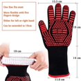 thumbnail image 4 of Guante para horno YONGSHENG Aislamiento Resistente a Altas Temperaturas Rojo, 4 of 5