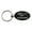 Black, variant on Ford Mustang Keychain & Keyring - Black Oval